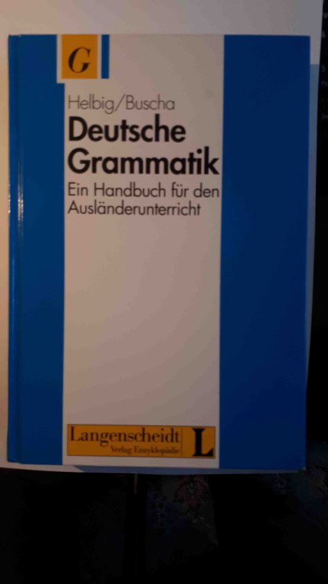 Deutsche Grammatik Ein Handbuch Fur Den Auslanderunterricht