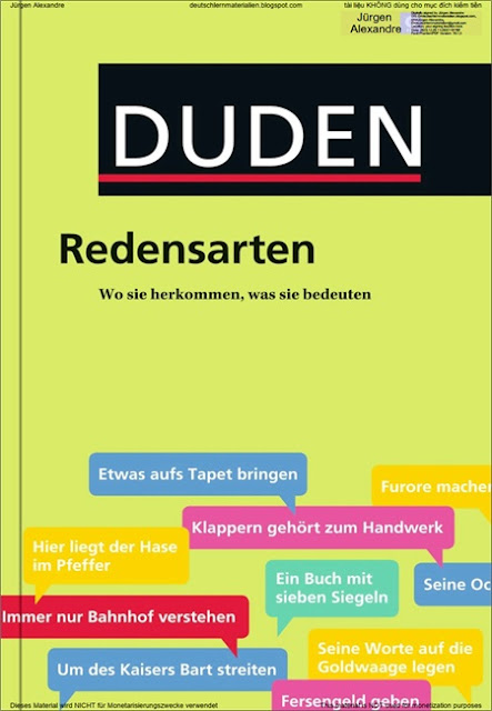 Duden - Redensarten - wo sie herkommen, was sie bedeuten